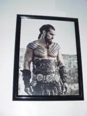 A Game of Thrones Poster # 2 FRAMED Khal Drogo Jason Momoa