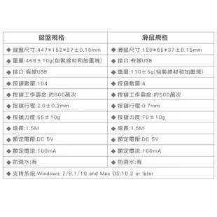 【HP】有線鍵鼠組 KM100