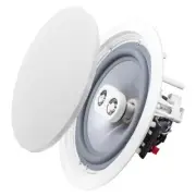 OSD 8" 150W Weather-Resistant Dual Tweeter Stereo In-Ceiling Speaker, Single