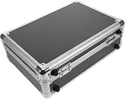 Generic Toolbox Lockbox Makeup Train Case Tool Case Aluminum Briefcases Men Tattoo Travel Case Aluminum Case Bin Organizer Tattoo Carrying Case Brief Case Hard Case Aluminum Alloy Black