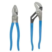 CHANNELLOCK Electricians Plier Set - Plastic Handle - 2 Piece GS10