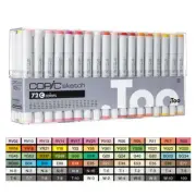 Genuine COPIC Sketch 72 C Colors Set Art Pens Markers - C SET - Ship by FedEX