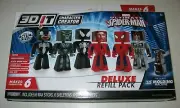 3D It Character Creator Marvel Ultimate Spiderman Deluxe Refill Pack Makes 6 NEW
