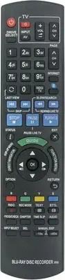 N2QAYB000755 Replaced Remote fit for Panasonic Blu-Ray Disc Recorder DMR-BWT720