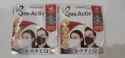 5 - Bee.active White Washable/Reusable 4 layer microbial face mask