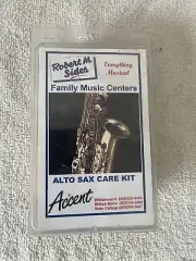 Accent Alto Sax Care Kit New Robert M Sides