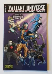 Valiant Universe RPG Quick Start Rules Experience the Harbinger Wars RPG 2014