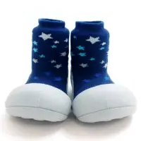 在飛比找momo購物網優惠-【Attipas】韓國Attipas學步鞋-灰底星空