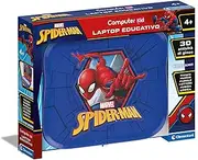 Clementoni Marvel Spiderman Educational Game 4 Years Child Electronic Gift Italian Talking Computer for Kids Learning Letters Numbers New Words Kids Technology