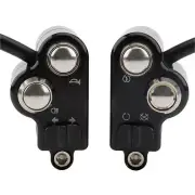 CNC Motorcycle Handlebar Switch Control Ignition Start Turn Signal Horn Button