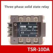 Three-phase solid state relay 10A TSR-10DA DC control AC 4-32VDC 24-380VAC