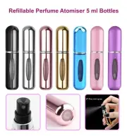 Aftershave Perfume Atomiser Travel Refillable Bottle Portable Handbag Spray 5ml