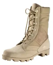 Rothco G.I. Speedlace Desert Tan Jungle Boot - Size 10 - New with label &Box