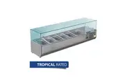 Polar G-Series Countertop Prep Fridge 5x GN 1/3 & 1x GN 1/2