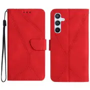 For Samsung Galaxy S24 5G Stitching Embossed Leather Phone Case