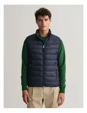 [Gant] Light Down Vest in Evening Blue