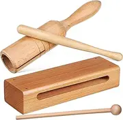 ERINGOGO 2sets Rhythm Handheld Tube with Beaters Educational Percussion Instruments for Music Lessons Family Gatherings and Fun Activities
