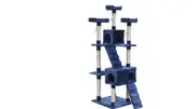 YES4PETS 180 cm Cat Scratching Post Tree W ladder-Blue