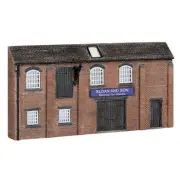 N Gauge Low Relief Factory Bachmann Scenecraft Building 42-277 Graham Farish