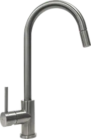Hafele Gun Metal Gooseneck Mixer Tap