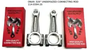 2 .020" UNDERSIZED CONNECTING RODS FIT ONAN P216, B43 B43G BF PART # 114-0394-20