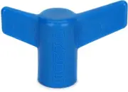Barefoot Buttons WingMan Foot Control Knob - Sky High Blue (3-pack) Bundle