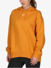 NIKE NSW Essential Collection Oversized Fleece Hoodie Sweatshirt WOMENS LARGE