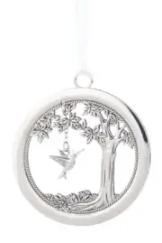F1 Grandkids complete circle of love TREE OF LIFE ORNAMENT hummingbird charm
