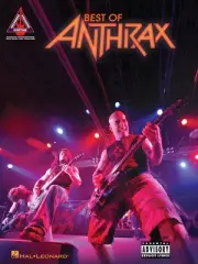 Best of Anthrax for Guitar Tab Sheet Music Chords Lyrics 13 Rock Songs Book