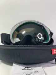 KONGDAK GOGGLES. Skiing snowboarding vented 100% protected polarized hard case