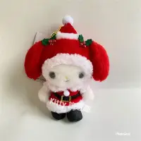 在飛比找Yahoo!奇摩拍賣優惠-[Kitty 旅遊趣] My Melody 聖誕玩偶吊飾 聖