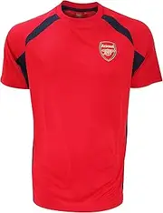Arsenal FC Mens Official Football Crest Panel T-Shirt