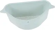 Mipcase 1Pc Triangular Sink Basket Storage Rack Multi Use Sink Strainer for Saving Sponge Draining Rack Durable for Corner Sinks