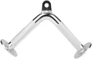 Lat Machine Accessory Pull down Metal Tricep Bar Single Handgrip V-Shaped Bar Mu