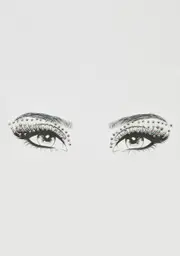 Icy Gaze Iridescent Eye Gems