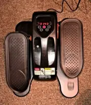 Under Desk Elliptical Compact, Quiet Fitness Machine NEW (REMOTE IS CRACKED)