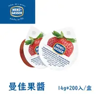 在飛比找PChome24h購物優惠-開元食品 曼佳 草莓果醬14g(200顆)