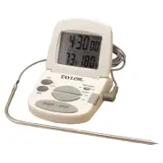 TAYLOR® PRECISION PRODUCTS Digital Cooking Thermometer and Timer