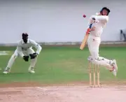 Michael Atherton Evades A Bouncer From Walsh West Indies V En- Old Cricket Photo