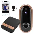HD 1080P Video Doorbell Two Way Intercom Wireless WiFi Door Bell Night IDS