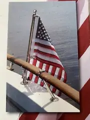 24 Inch Taylor Made Stainless Steel Boat Flag Pole Kit #903