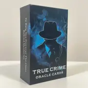 True Crime Oracle Deck Tarot Cards12x7cm Psychological 80-cards