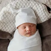 Snuggle Hunny Milk Organic Knotted Beanie