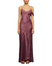 Amur Reese Silk Cascade Gown
