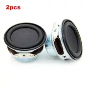 2Pcs Audio Speaker 4Ω 6W 40mm 1.5 Inch Bass Multimedia Speaker Loudspeaker3460