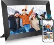 10.1" Digital Picture Frame with 32GB Storage Support SD Card, Electronic Photo