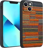 Compatible with iPhone 13 Mini Case Cute Art Silicone Case with Design Streak Fullbody Protection with Screen Protector (in The Current Six Thresholds by Paul Klee)
