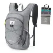 15L Foldable Hiking Backpack Lightweight Packable Travel Daypack with Gray