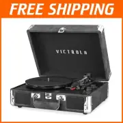 Lightweight Bluetooth Turntable with Suitcase Design – Perfect for Vinyl Lovers