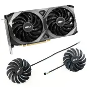 Left/Right Cooling Fan Cooler for MSI RX6700XT RX6600XT MECH 2X Graphics Cards